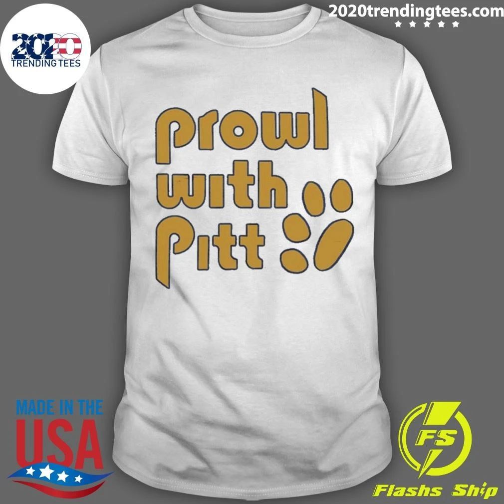 Pittsburgh Panthers Prowl With Pitt Shirt