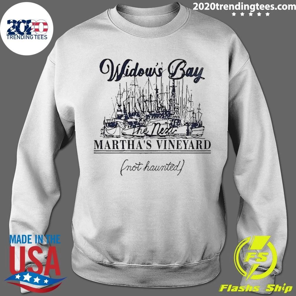 Widow Bay Tourist Martha’s Vineyard Not Haunted Shirt