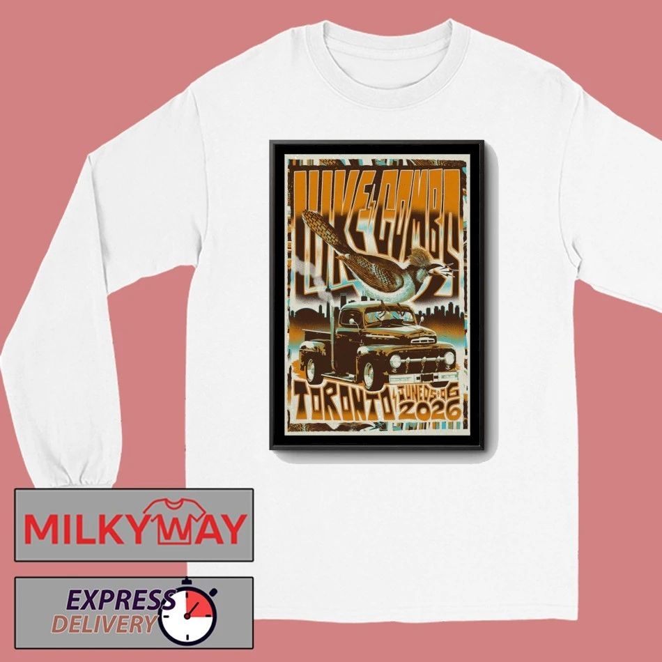 Luke Combs Poster My Kinda Saturday Night Rogers Stadium, Toronto June shirt