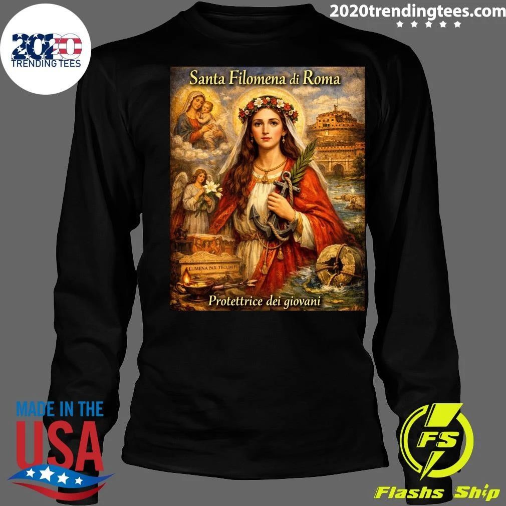 Santa Filomena Di Roma Protettrice Dei Giovani Shirt
