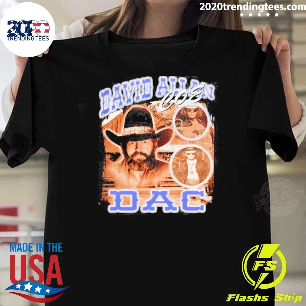 David Allan Coe Dac Picture Collage Shirt