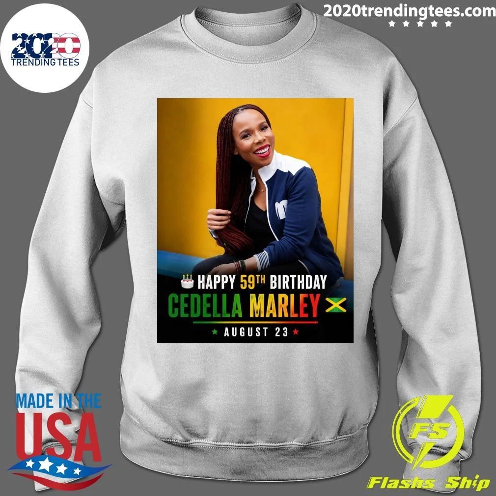 Happy 59th Birthday to Cedella Marley Shirt