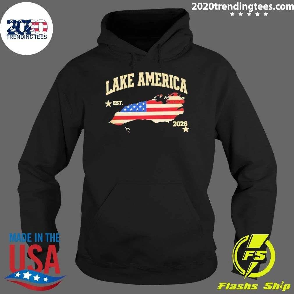 Lake America Est. 2026 Map Shirt