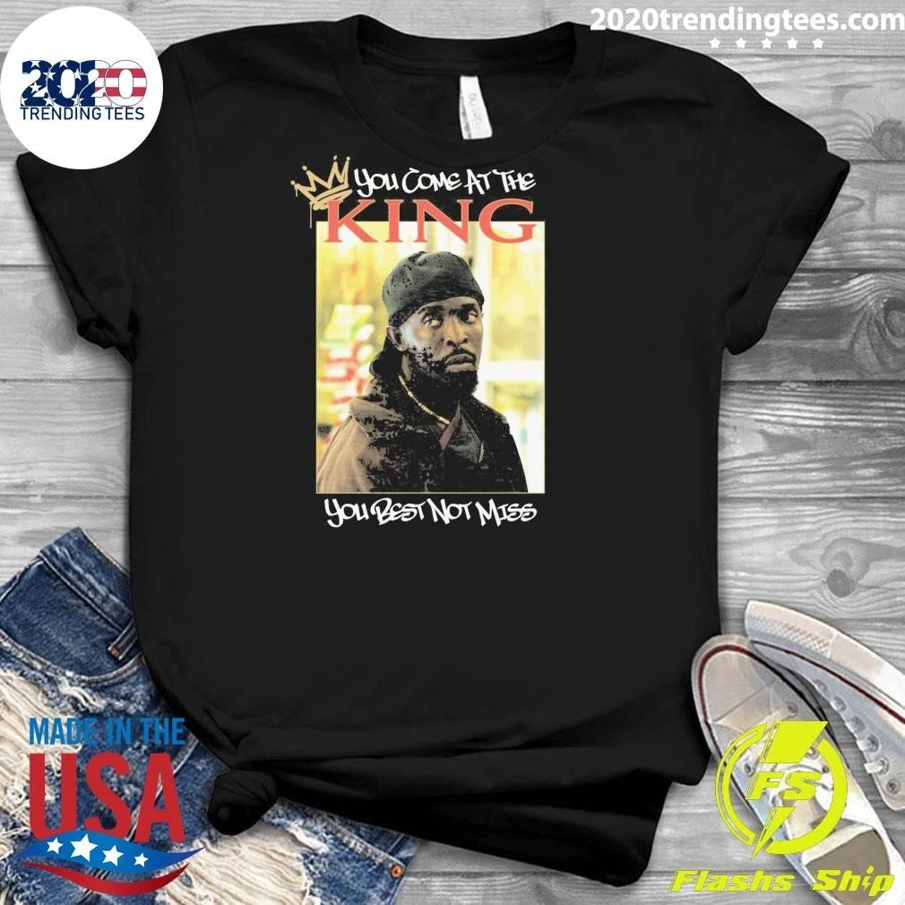 The Wire Oversized You Come At The King, You Best Not Miss Shirt