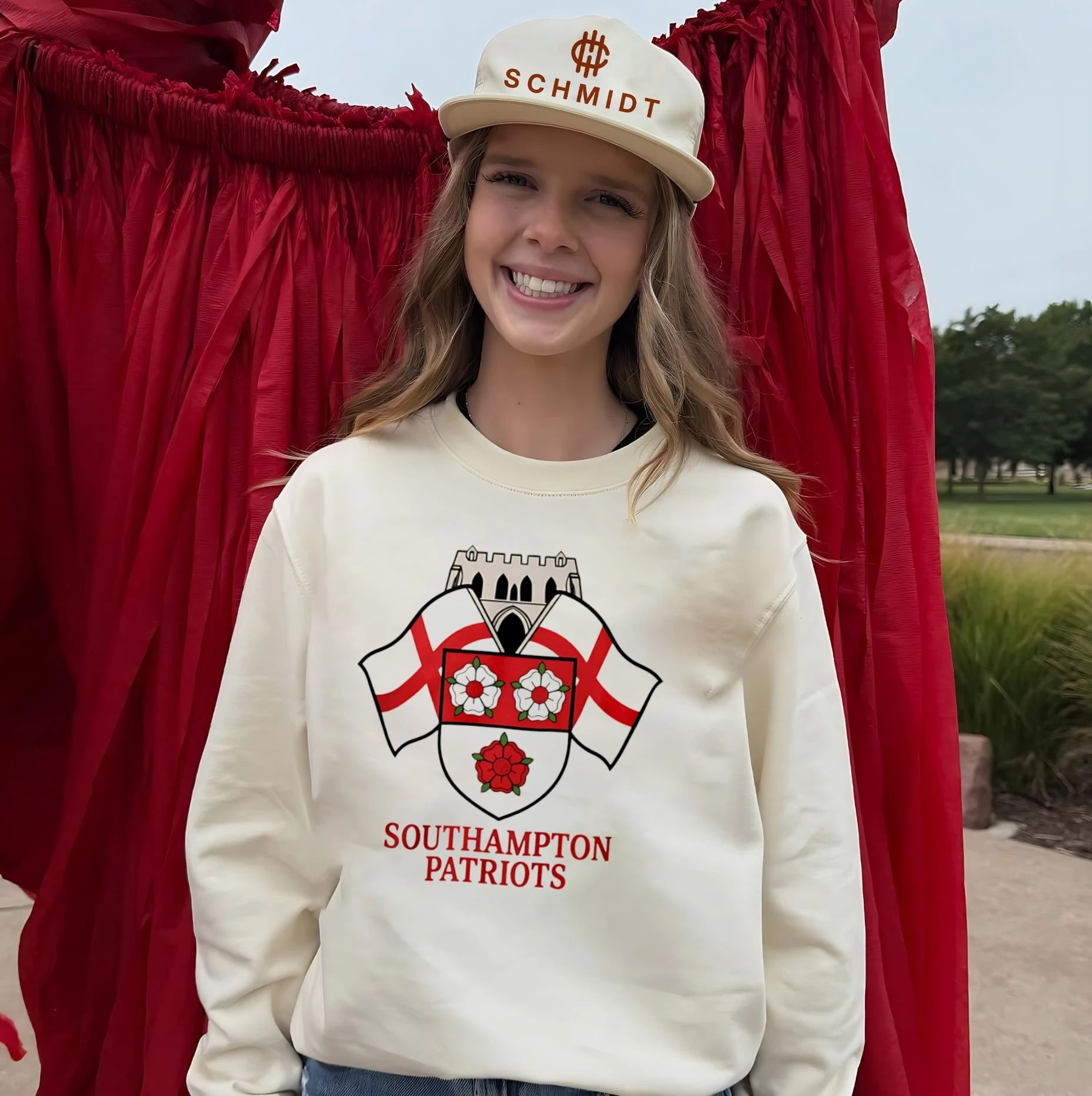 Southampton Patriots 2026 flag shirt