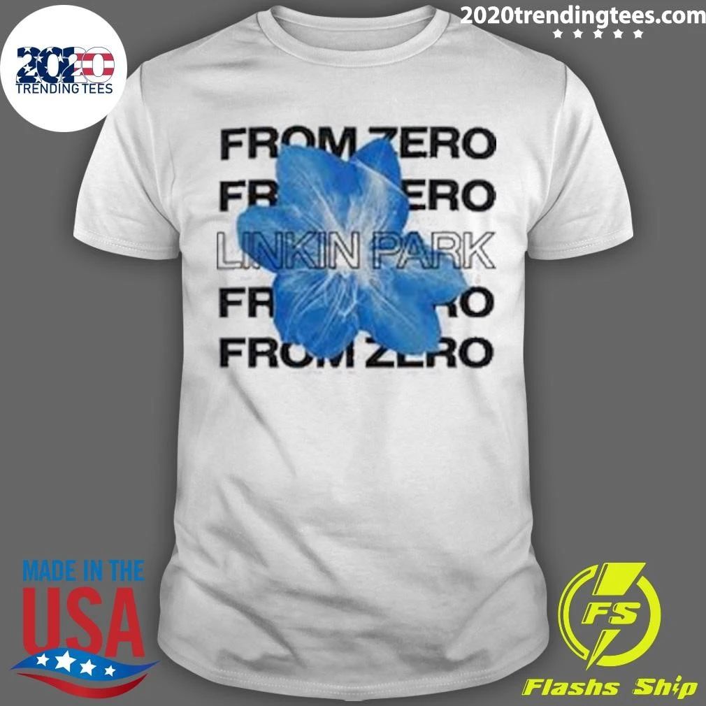 Linkin Park x Makoto Azuma Collab Merch White Shirt