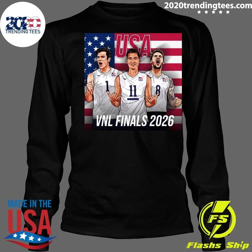 USA Wins Volleyball Nations League 2026 Shirt