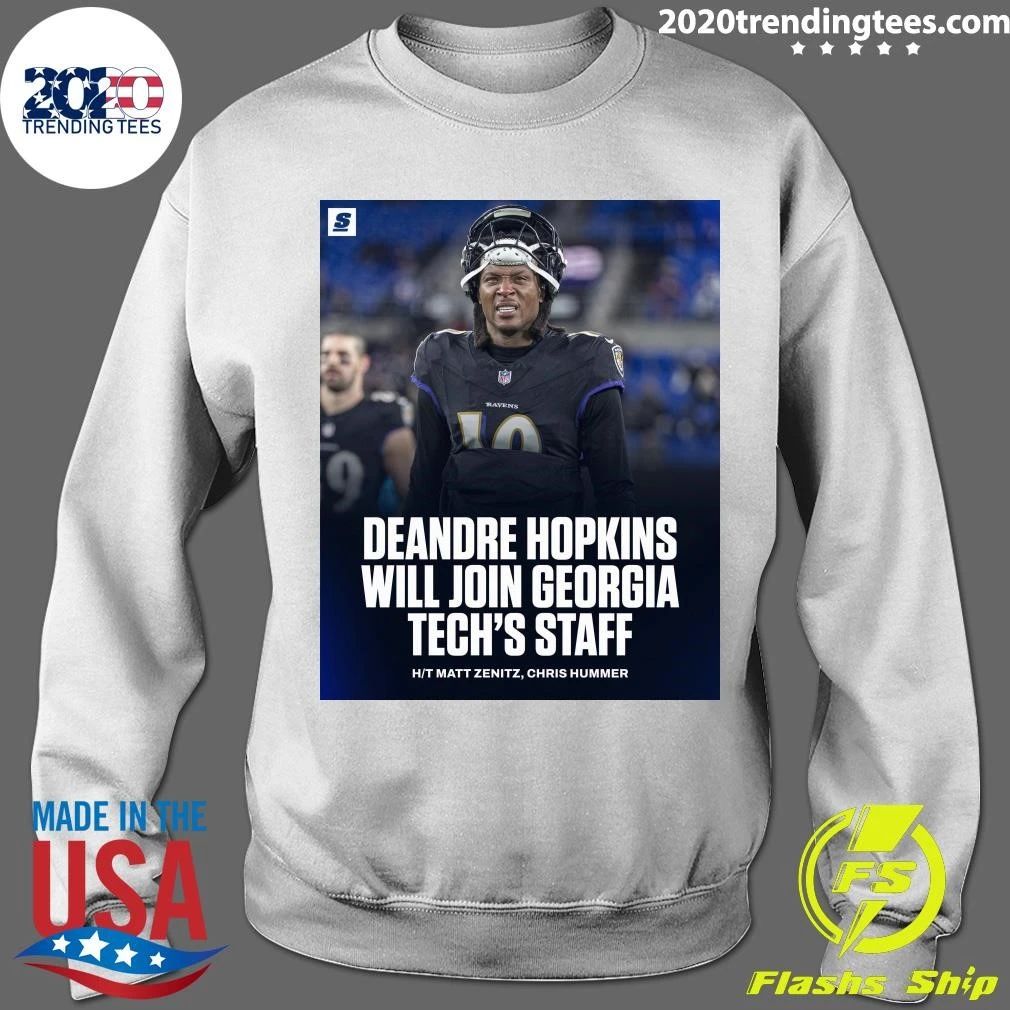 Hopkins Deandre Will Join Georgia Tech’s Staff Shirt