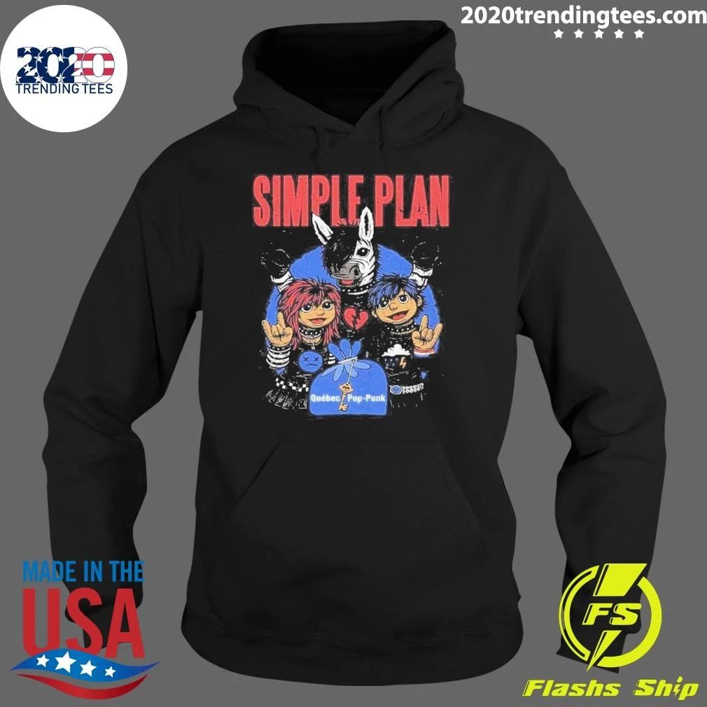 Simple Plan Quebec Pop Punk Montreal Warped 2026 Tour Shirt