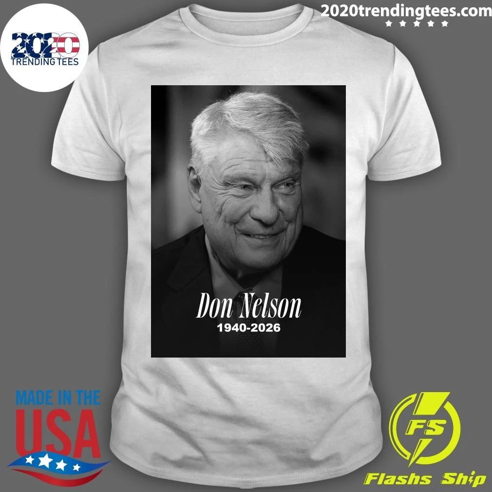 Former Coach Of The Milwaukee Bucks, Don Nelson From 1976 To 1988 Has Passed Away. Rip Shirt