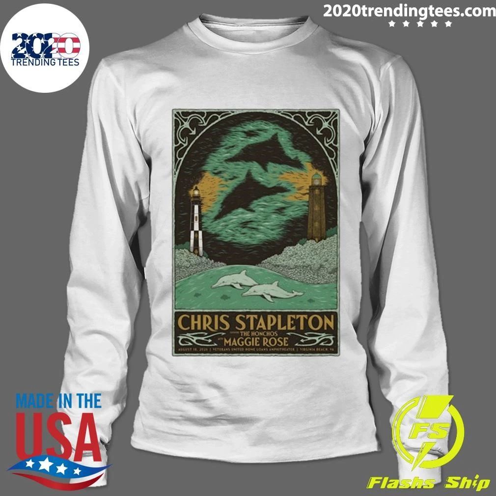 Chris Stapleton The Honchos Maggie Rose 8.18.2026 Virginia Beach VA Tee Shirt