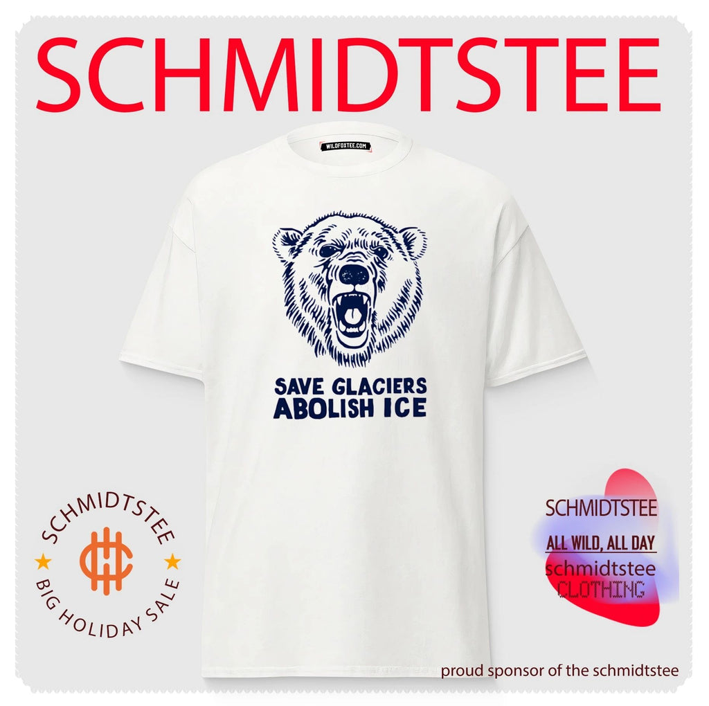 OSO Artists Orchard Save Glaciers ABOLISH ICE shirt