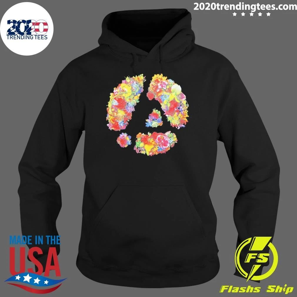 Linkin Park x Makoto Azuma Collab Merch Circle Flowers Shirt