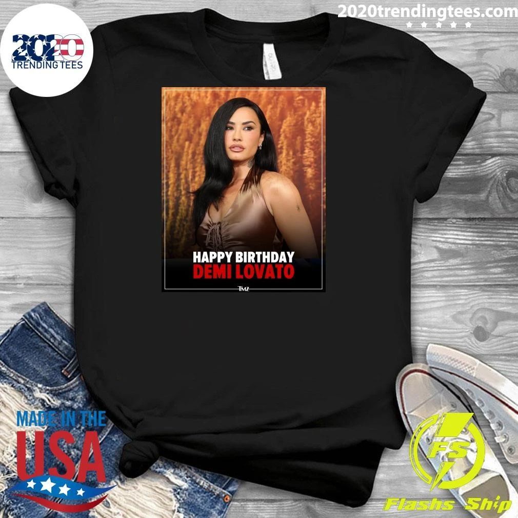 Happy birthday to Demi Lovato Shirt