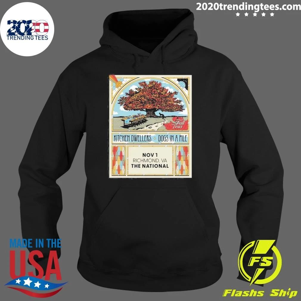 Kitchen Dwellers And Dogs In A Pile Fall Tour 2026 Tour Shirt