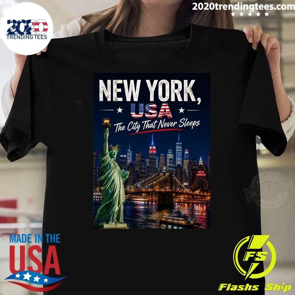 New York, USA The City That Never Sleeps Shirt