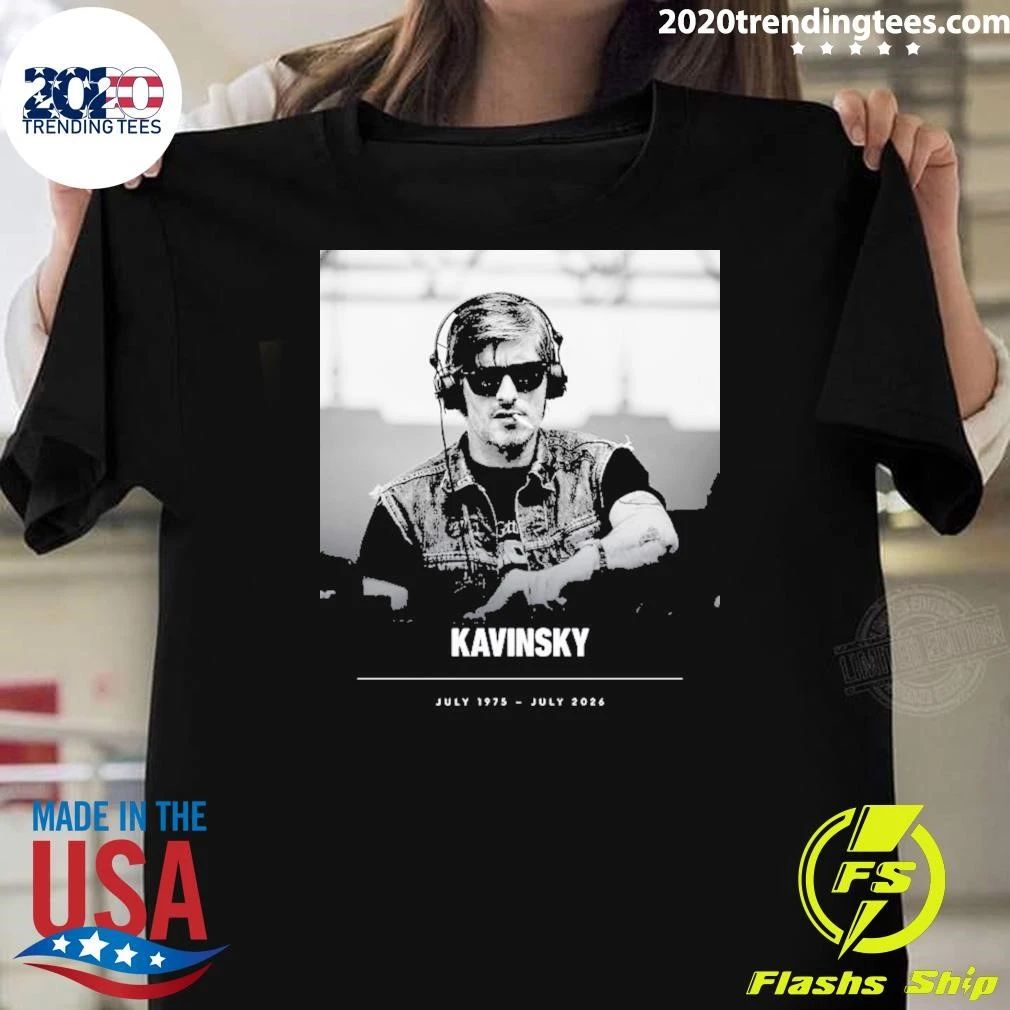 Kavinsky July 1975- July 2026 Shirt