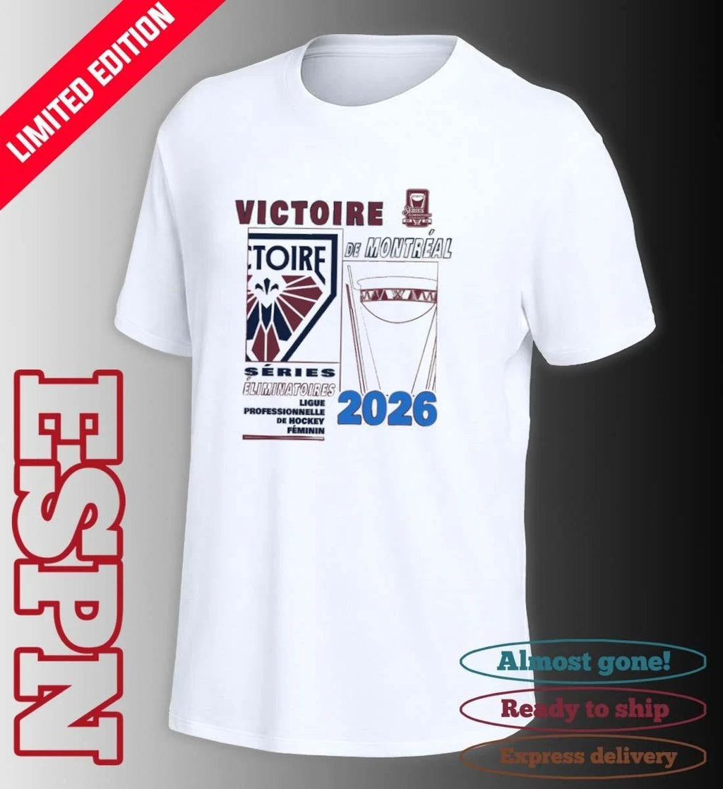 Montreal Victoire 2026 Walter Cup Playoffs Fragments Shirt