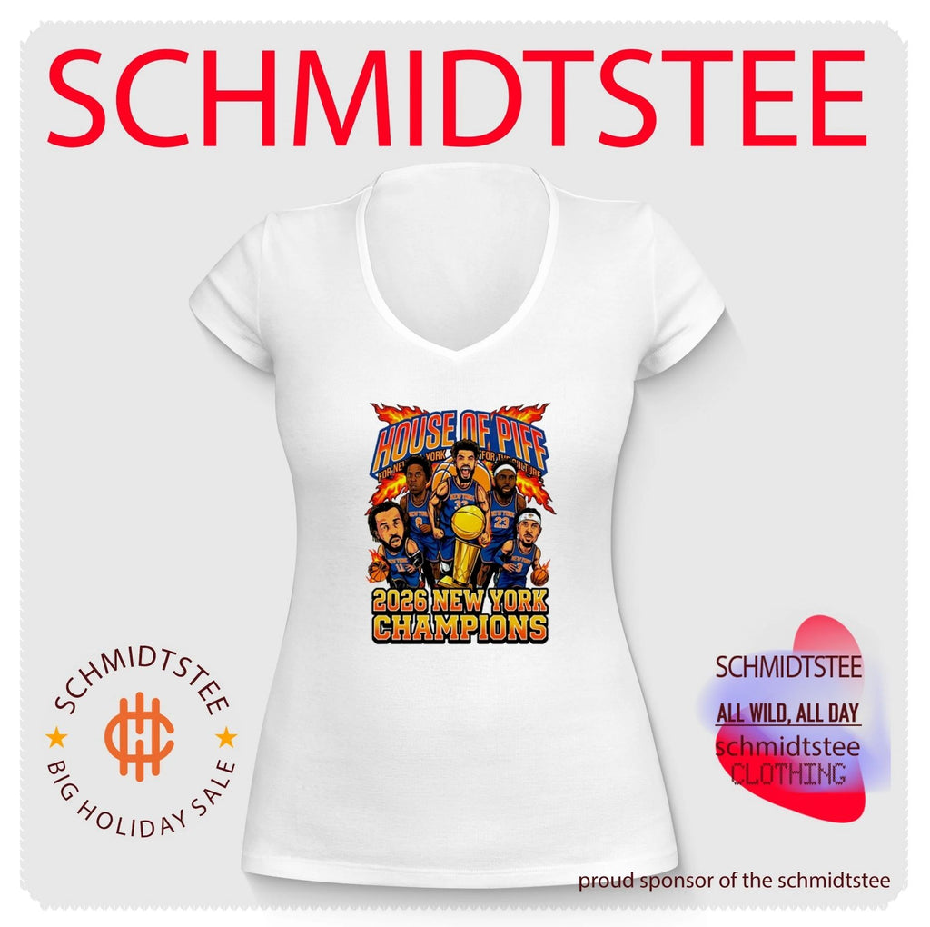 New York Knicks 2026 Champions House of Piff caricature shirt