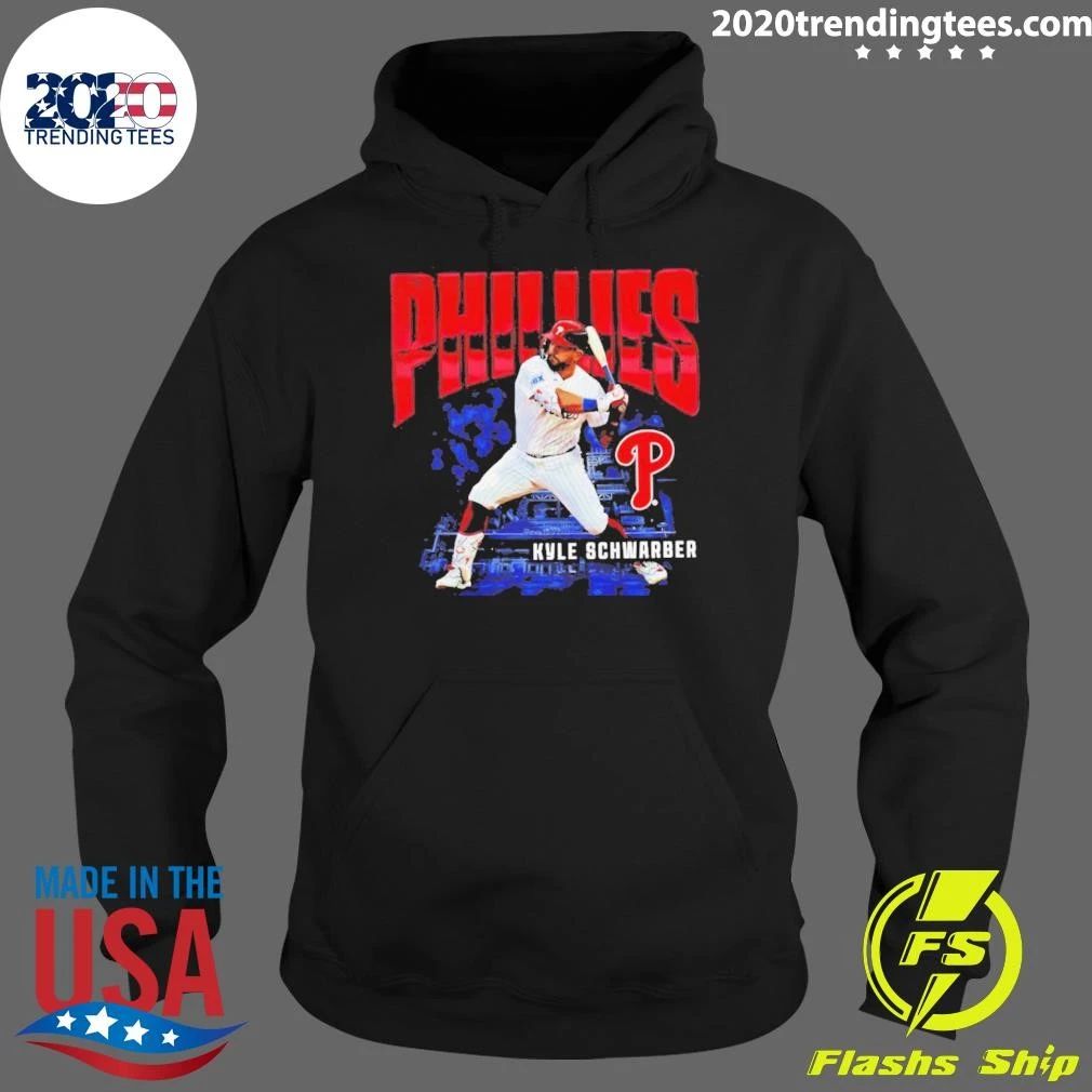 Philadelphia Phillies Kyle Schwarber Enlarged Player Graphic Shirt