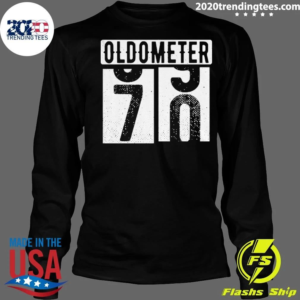 Oldometer 70 Born In 1956 Shirt
