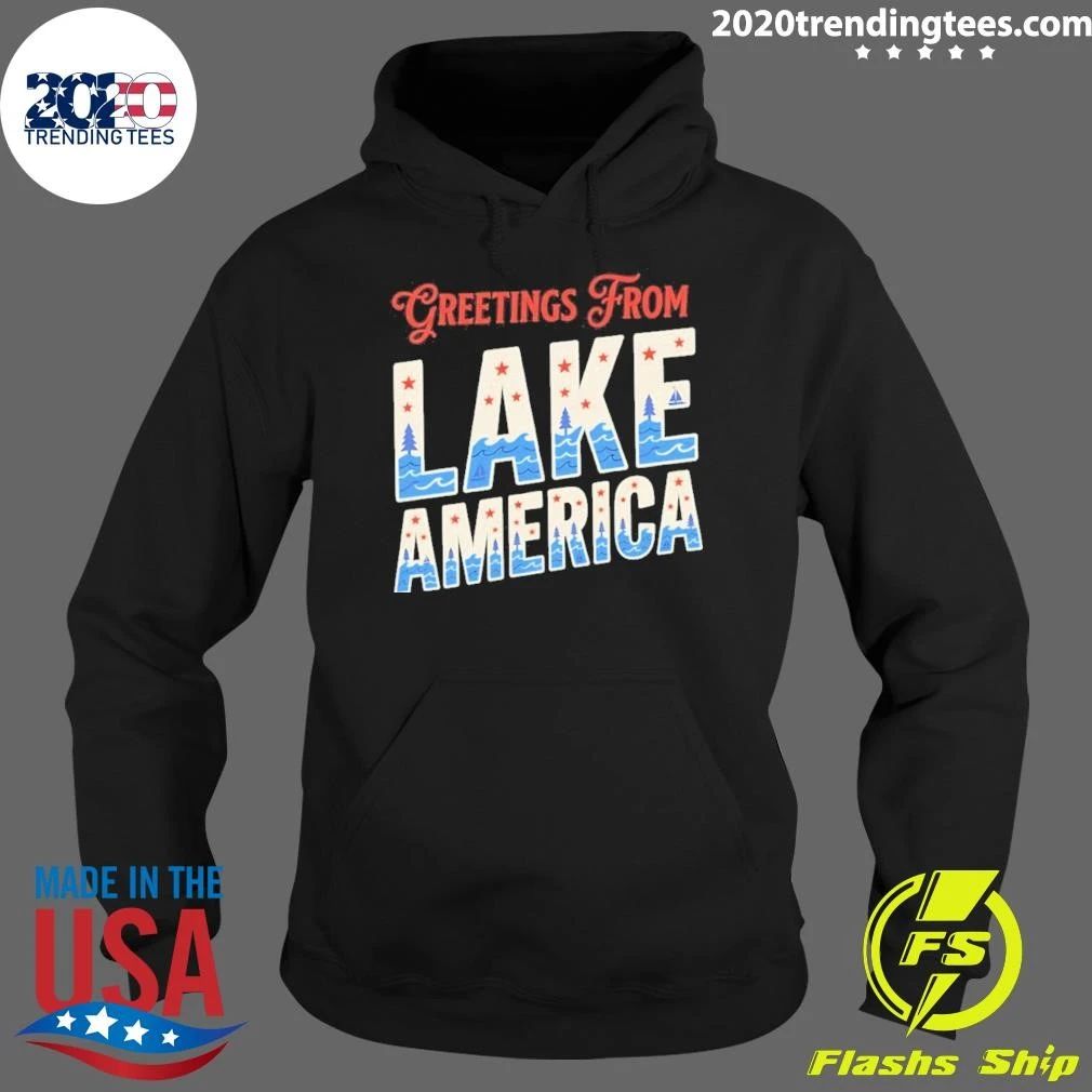 Greetings from Lake America Trump 2026 Shirt