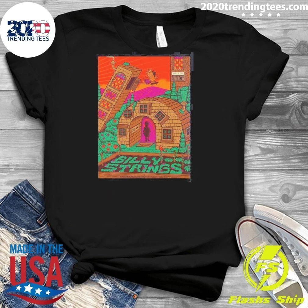 Billy Strings Fishers IN 2026 Night 3 Poster Live At The Fishers Event Center On August 8 2026 Shirt