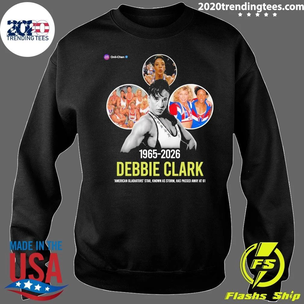 Debbie Clark 1965-2026 American Gladiators Star, Known As Storm, Has Passed Away At 61 Shirt