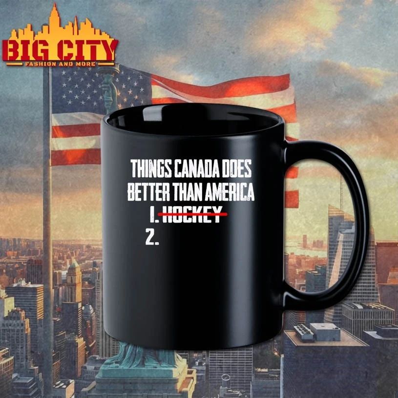 Things Canada Does Better Than America 1 Hockey 2 T-shirt