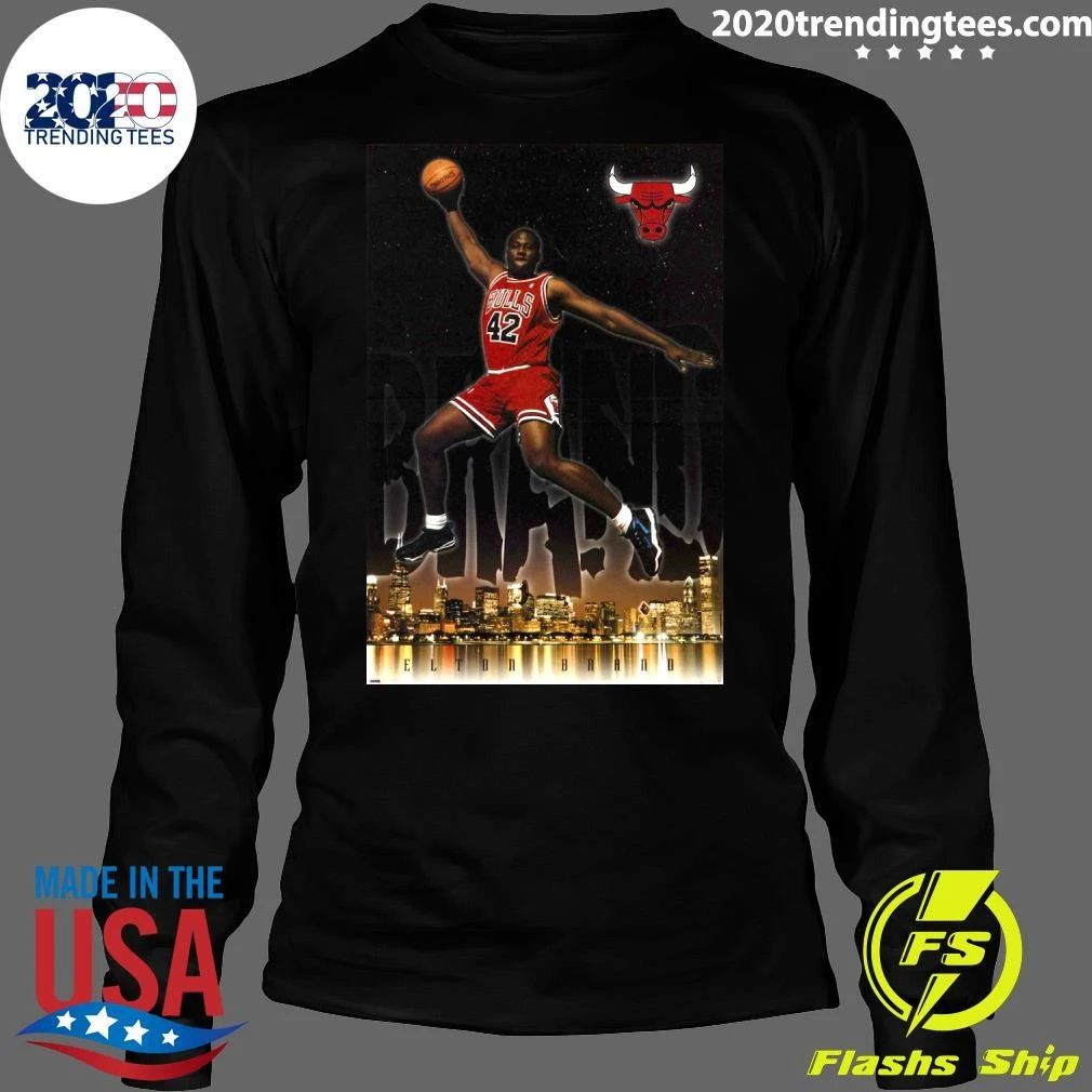 Elton Brand Soaring Slam Chicago Bulls NBA Shirt