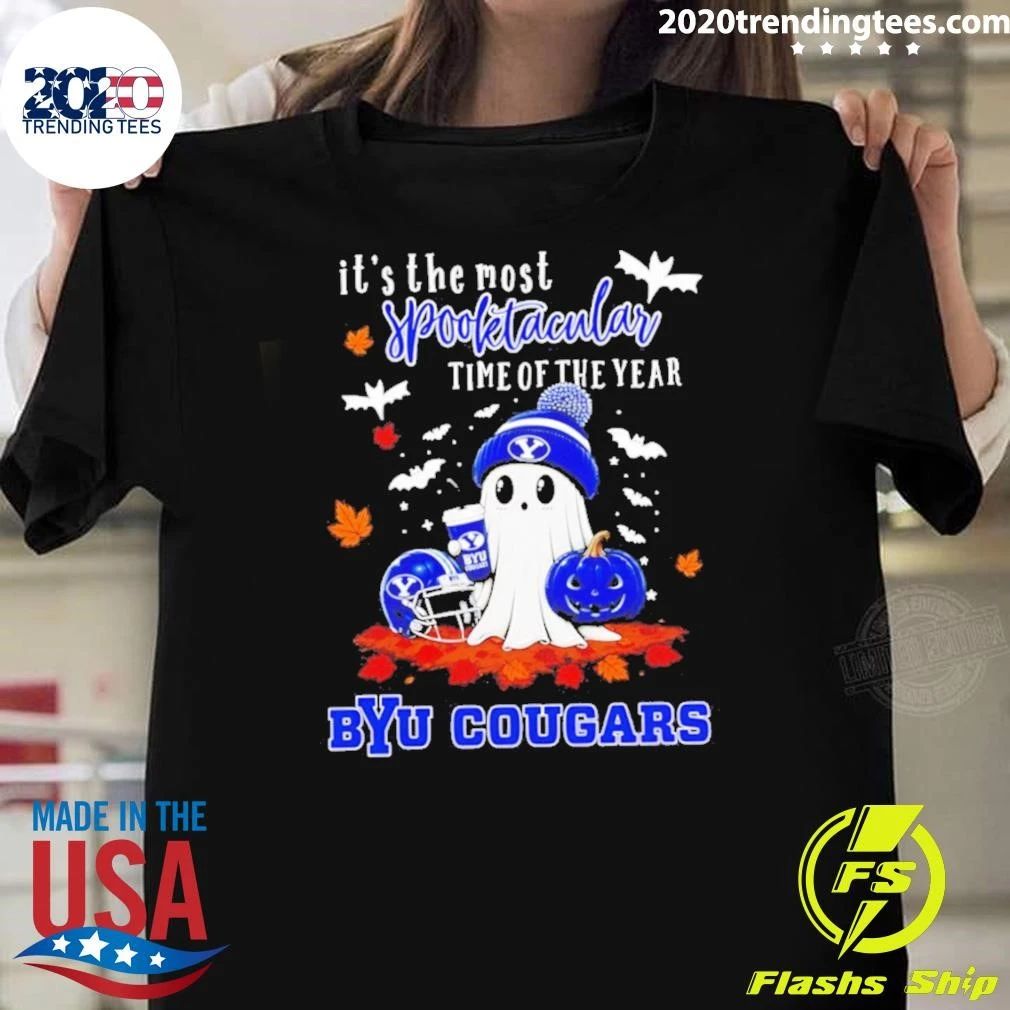 Ghost Halloween 2026 BYU Cougars It’s The Most Spooktacular Time Of The Year Shirt