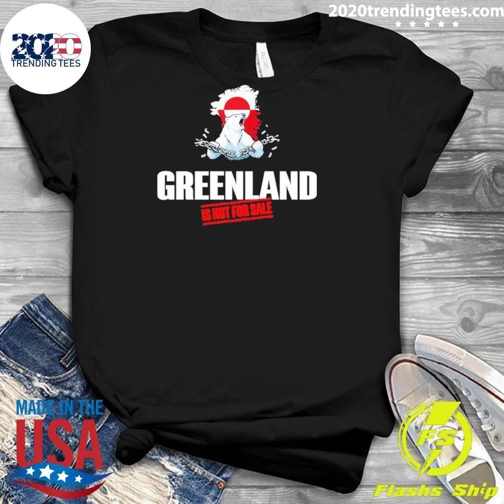 Polar Bear Greenland Is Not For Sale Shirt