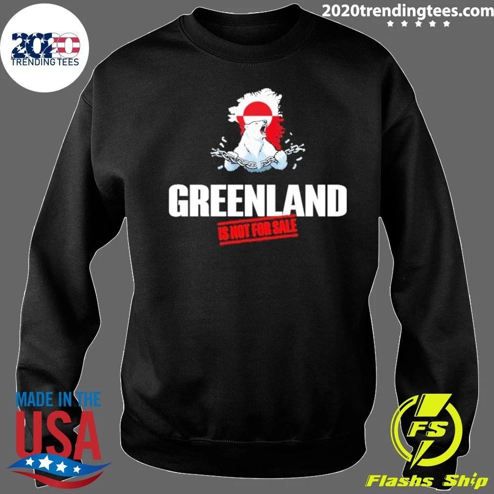 Polar Bear Greenland Is Not For Sale Shirt