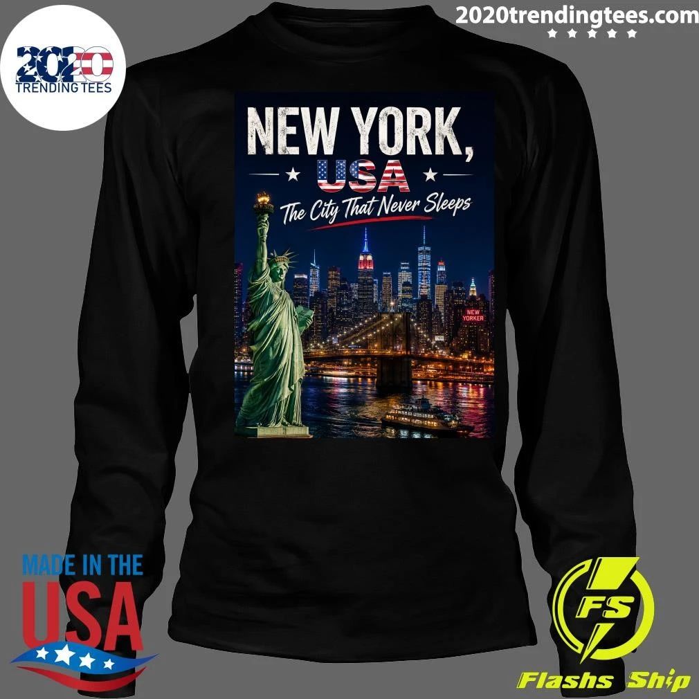 New York, USA The City That Never Sleeps Shirt