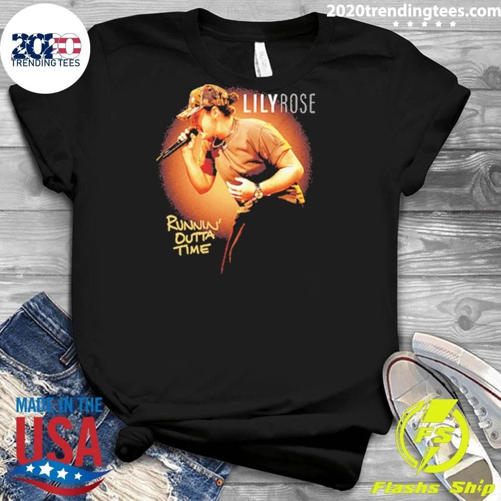 Lily Rose Runnin’ Outta Time Tour Tee Shirt