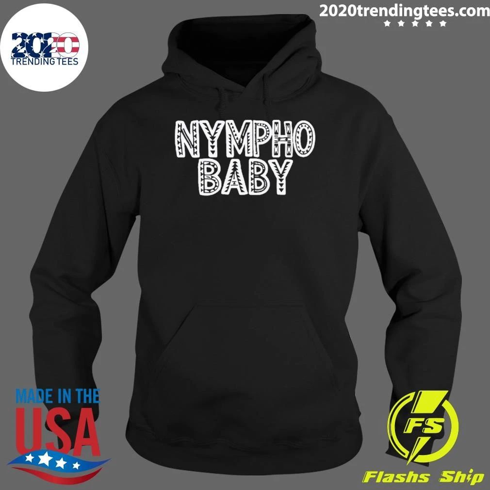 Grayson Waller Wearing Nympho Baby Shirt