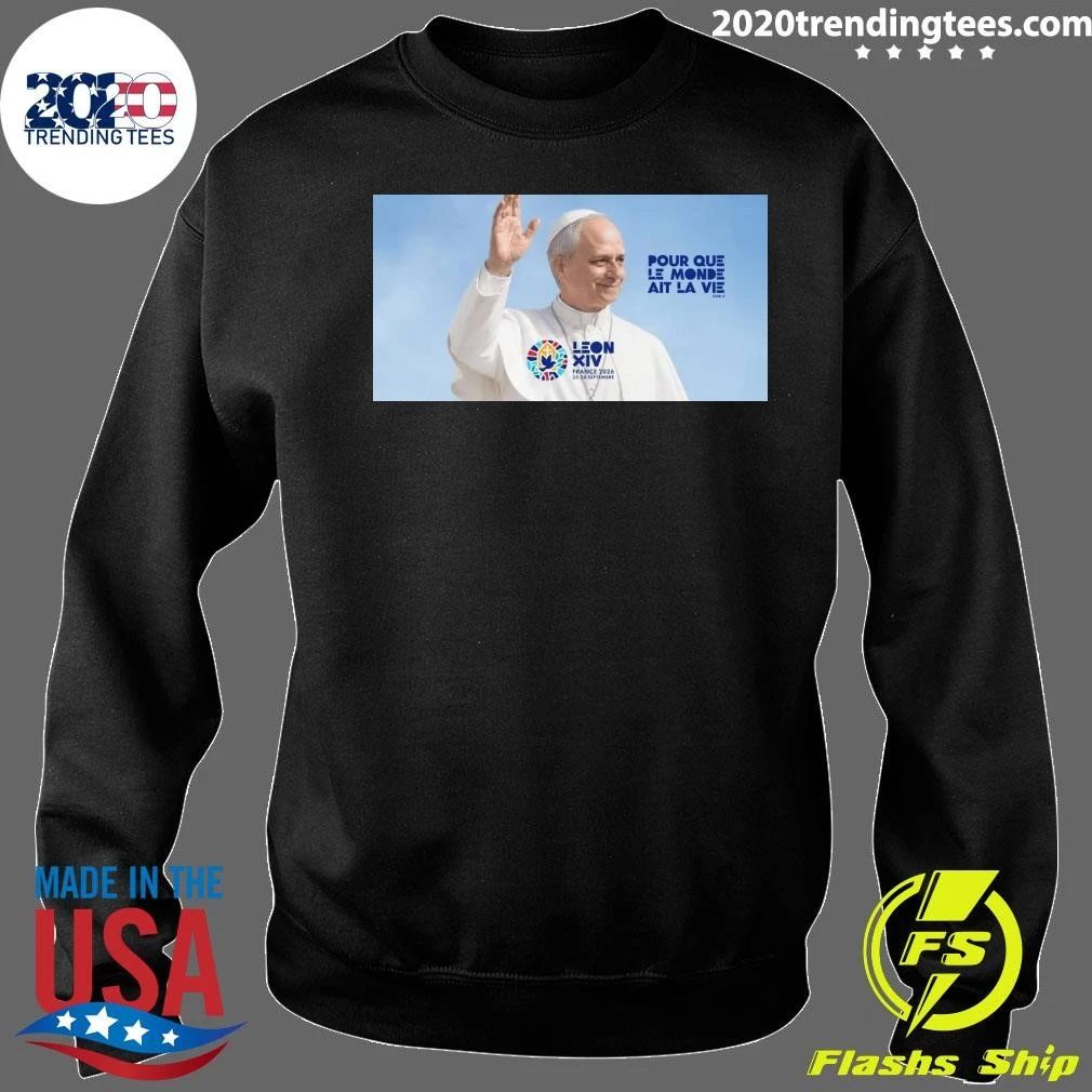 Pope Leo in France September 25-28, 2026 Shirt