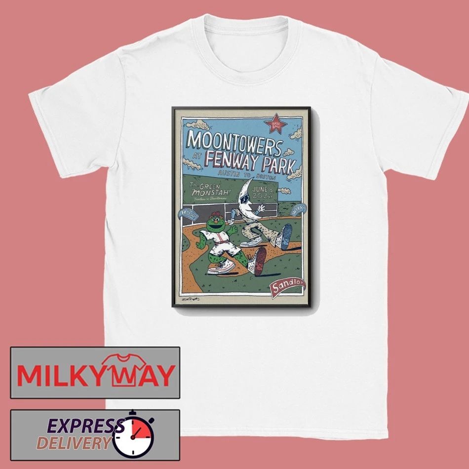 Moontowers Fenway Park, Boston Jun 8, 2026 Poster shirt