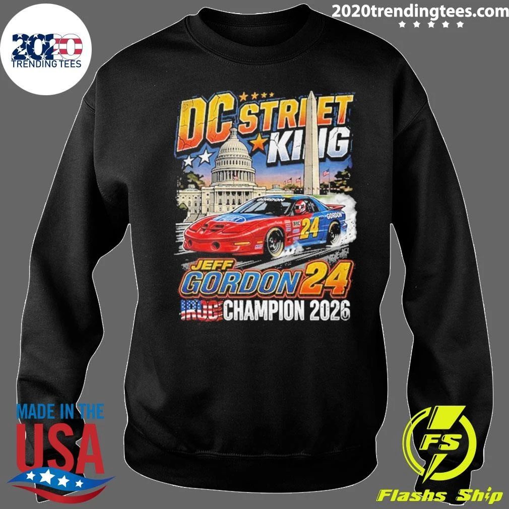 Jeff Gordon 2026 Iroc Freedom 250 Washington Dc Street Race Winner Shirt