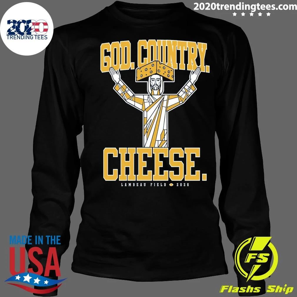 God Country Cheese 2026 Tee Shirt