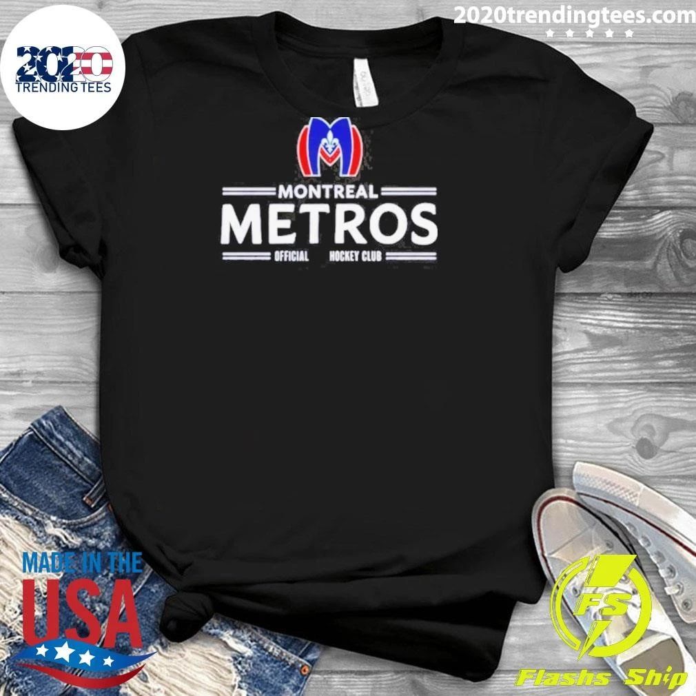 Montreal Metros Official Hockey Club Hudson Williams Shirt