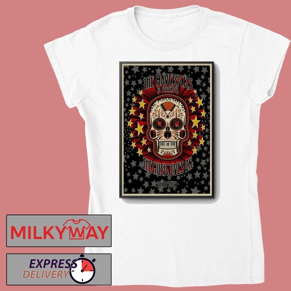 The Mavericks And Friends 2026 Shows Poster shirt