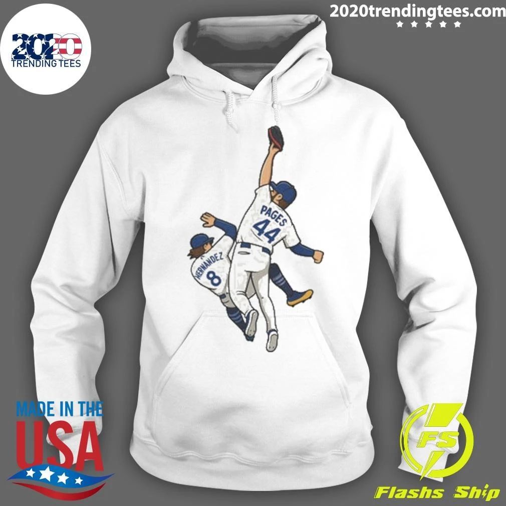 Pages Hernandez 9th inning catch World Series Baseball Tee Shirt
