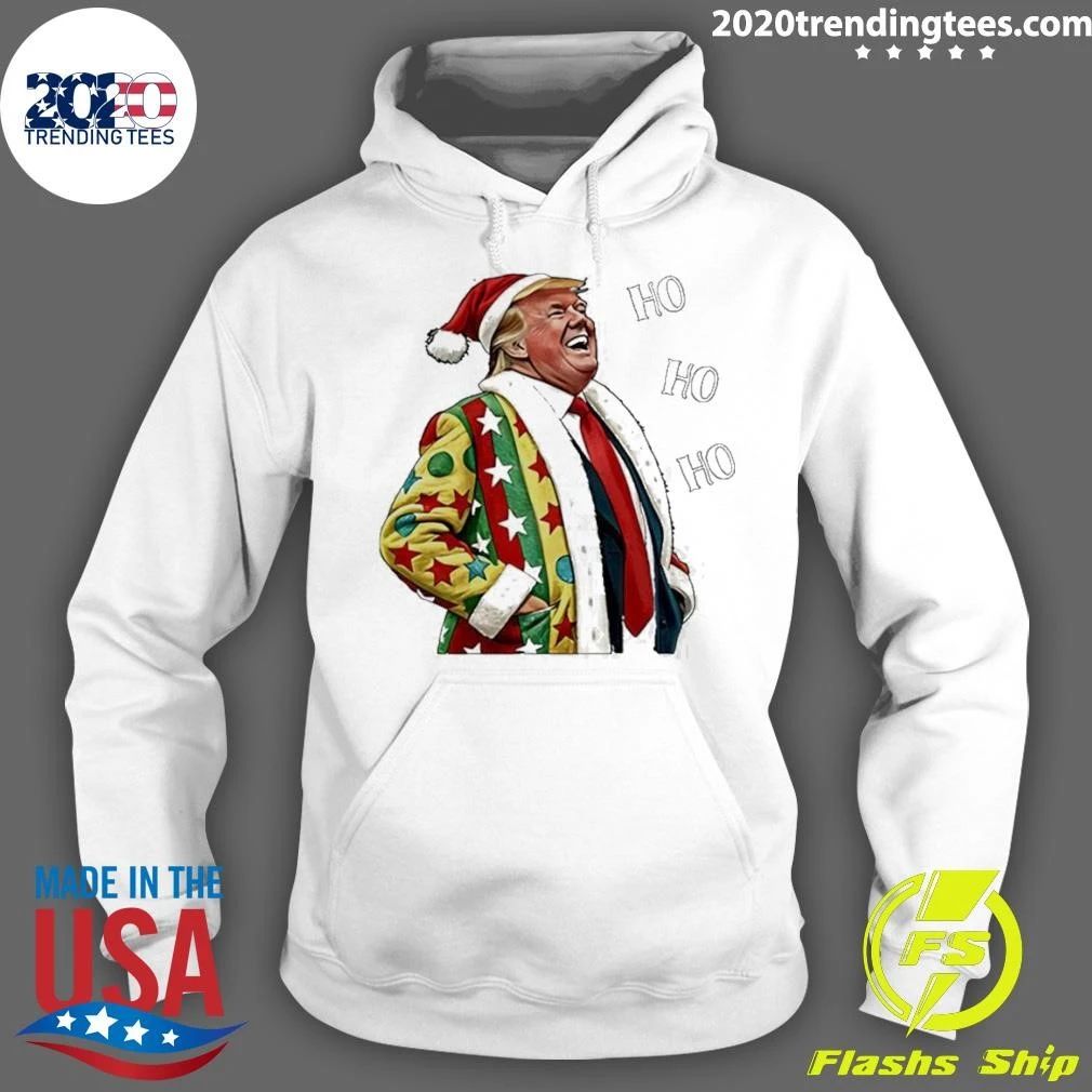 Trump Santa Ho Ho Ho Christmas Ornament Shirt