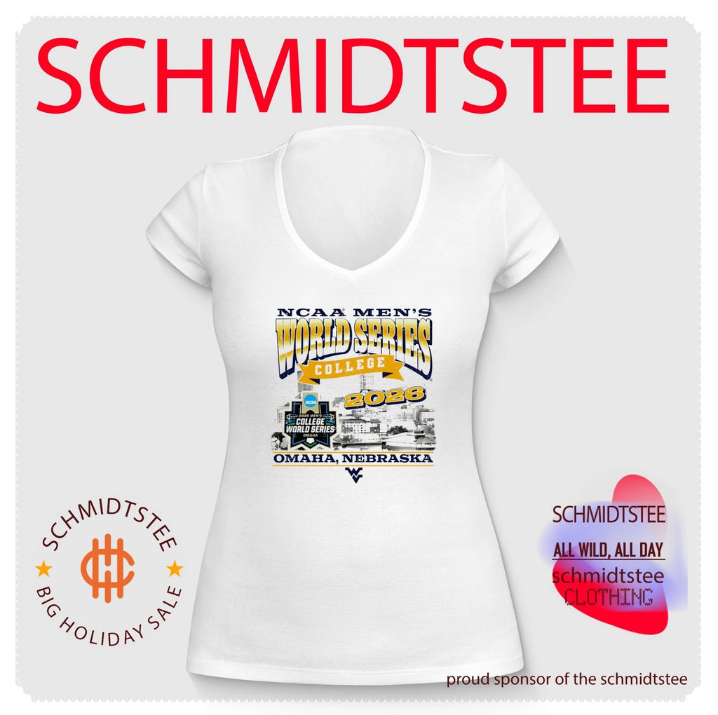 West Virginia Mountaineers Baseball Morgantown Regional 2026 skyline shirt