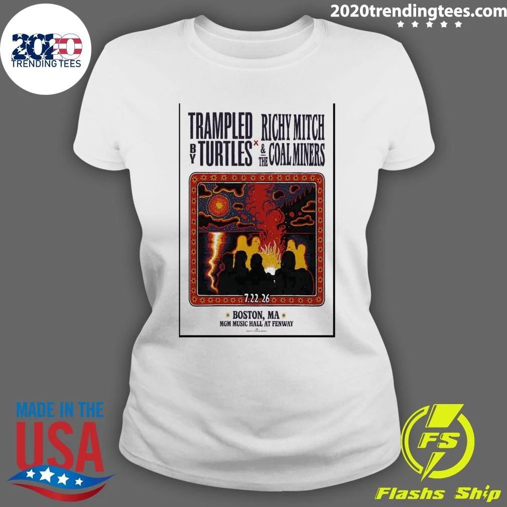 Trampled By Turtles July 25 2026 Schenectady Shirt