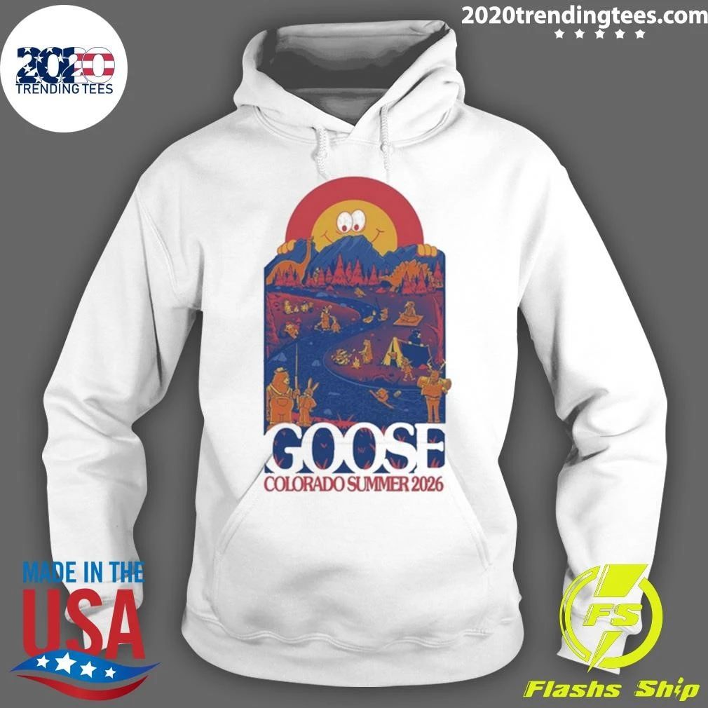 Goose Colorado Tour Summer 2026 Tee Shirt