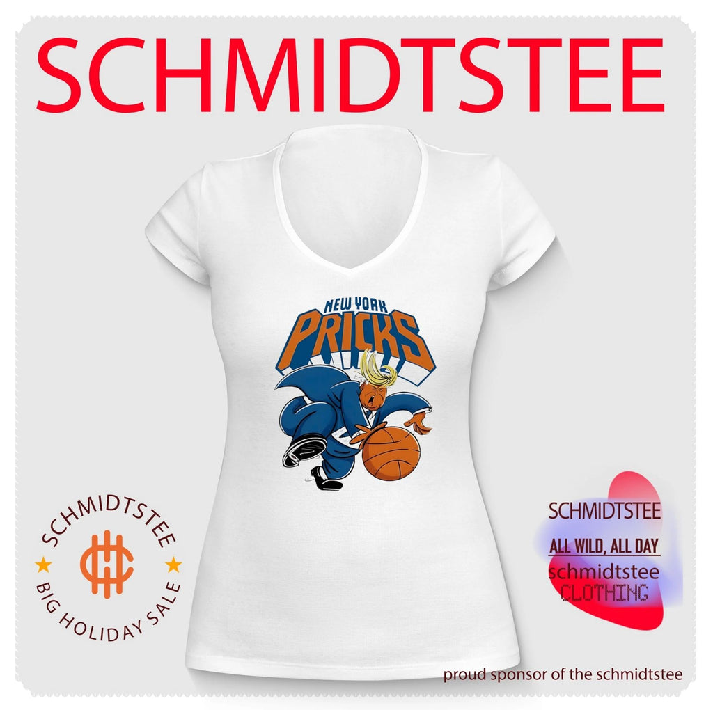 New York Pricks Trump Basketball illustration shirt