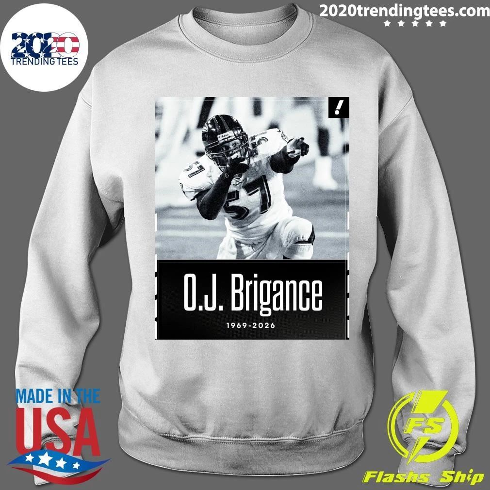 Rip O.J. Brigance 1969-2026 Shirt