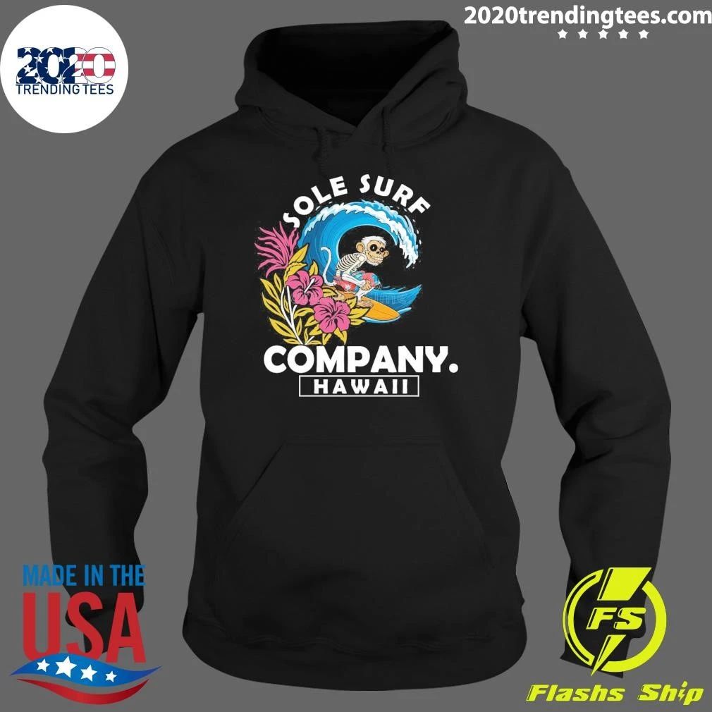 Monkey Cool Stock Illustrations Sole Surf Company Hawaii Shirt